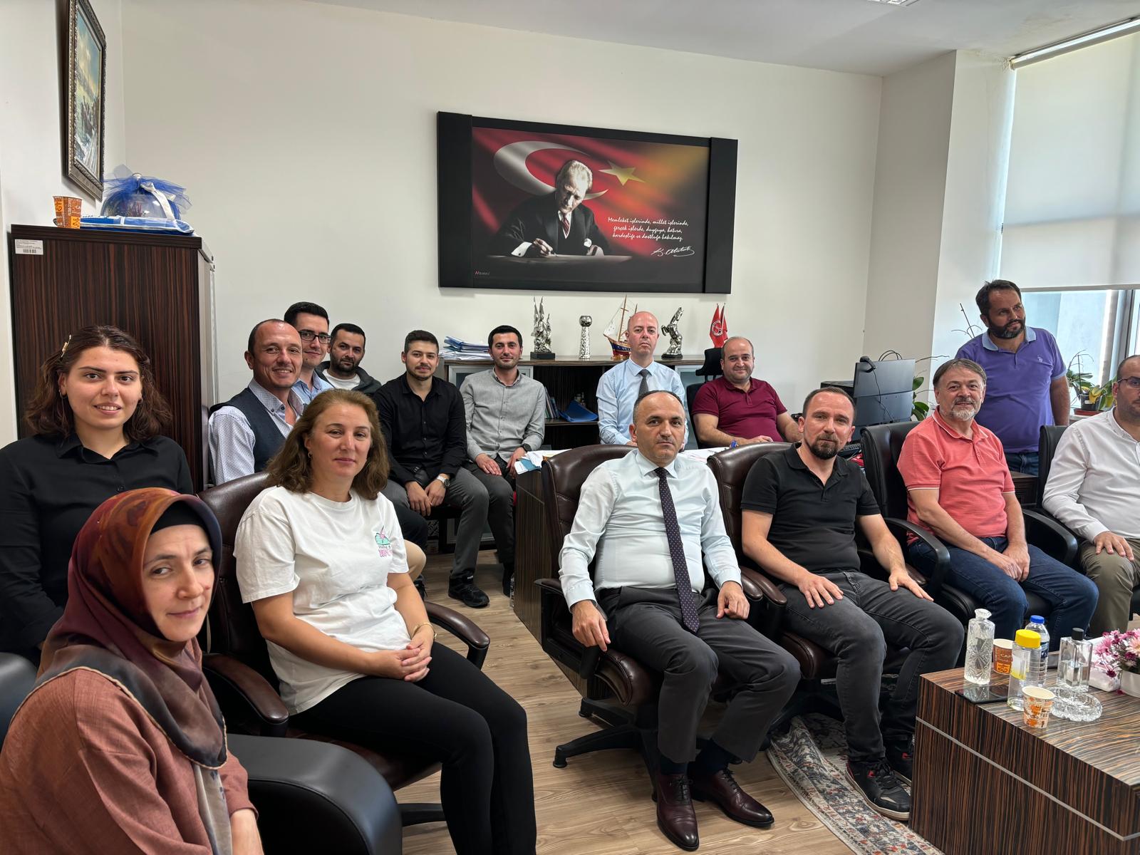 Başkanlığımız ile Döner Sermaye İşletme Müdürlüğü Birlikte Kalite Süreçleri Hakkında Toplantı Yaptı